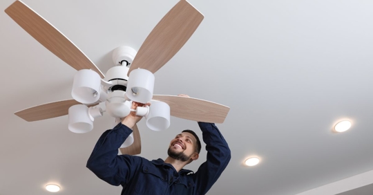 ceiling fan installation